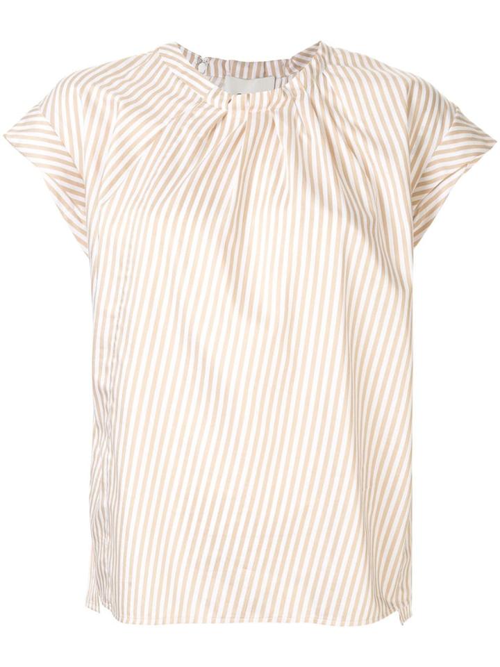 3.1 Phillip Lim Striped Top - Brown