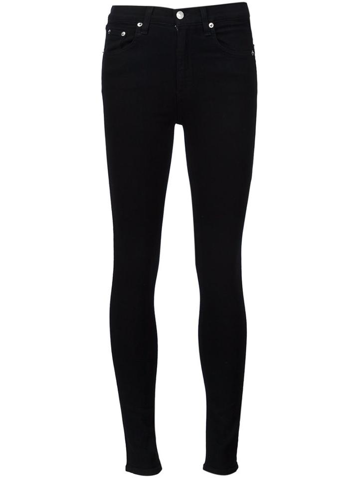 Rag & Bone /jean Skinny Jeans, Women's, Size: 29, Black, Cotton/polyurethane