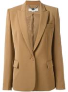 Stella Mccartney 'ingrid' Jacket, Women's, Size: 42, Nude/neutrals, Cotton/viscose/wool