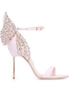 Sophia Webster Evangeline Sandals, Women's, Size: 38.5, Pink/purple, Calf Leather/leather