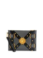 Versace Bondage Large Pouch - Grey