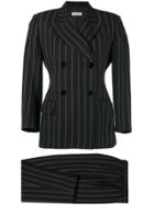 Dolce & Gabbana Vintage Pinstripe Trouser Suit - Grey