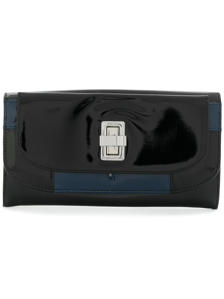 Sonia By Sonia Rykiel Clasp Fastening Continental Wallet - Black