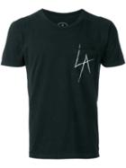 Local Authority La Slash Pocket T-shirt, Adult Unisex, Size: Medium, Black, Cotton