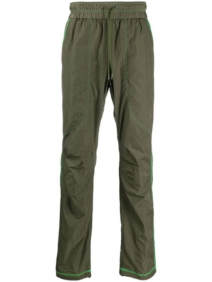 John Elliott Nylon Trackpants - Green