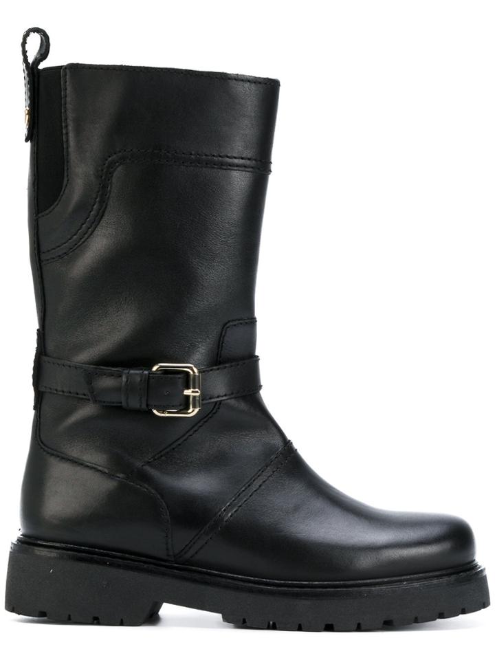 Twin-set Biker Boots - Black