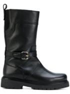 Twin-set Biker Boots - Black