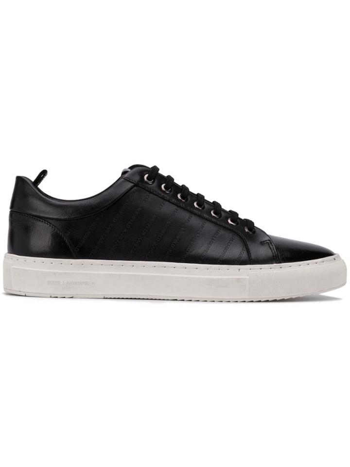 Karl Lagerfeld Kupsole Strip Logo Sneakers - Black