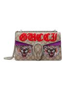 Gucci Dionysus Gg Supreme Shoulder Bag - Neutrals
