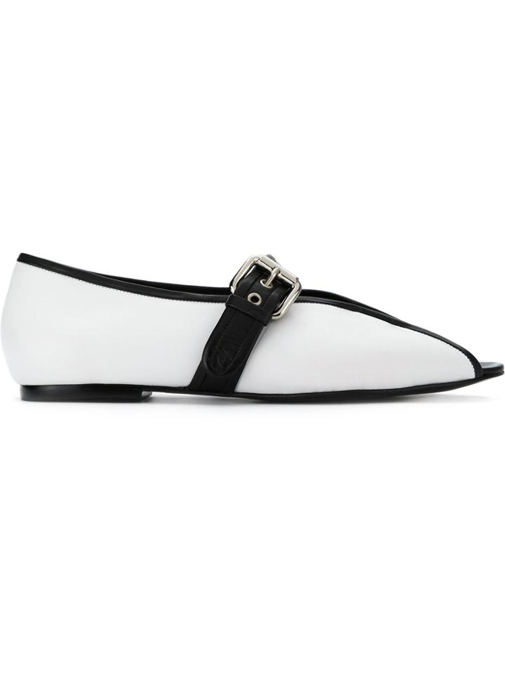 Reinaldo Lourenço Bicolor Loafers - White