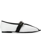 Reinaldo Lourenço Bicolor Loafers - White