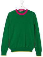 Marni Kids Green Knit Sweater