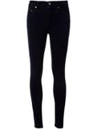 Citizens Of Humanity Velvet Skinny Trousers, Women's, Size: 25, Black, Supima Cotton/spandex/elastane/cotton