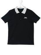 Aston Martin Kids Teen Short Sleeve Polo Shirt - Blue