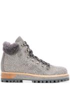 Le Silla St. Moritz Hiking Boots - Silver