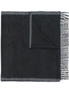 Salvatore Ferragamo Bi-colour Scarf - Grey