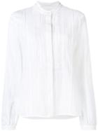 Diesel Black Gold Embroidered Voile Blouse - White