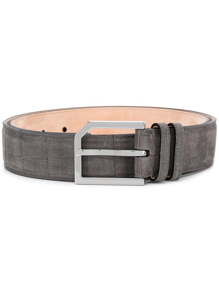 Jimmy Choo Albie Denim Belt - Grey