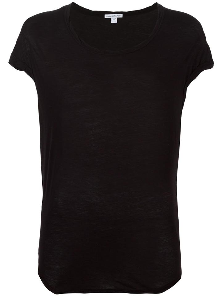 James Perse Crew Neck T-shirt - Black