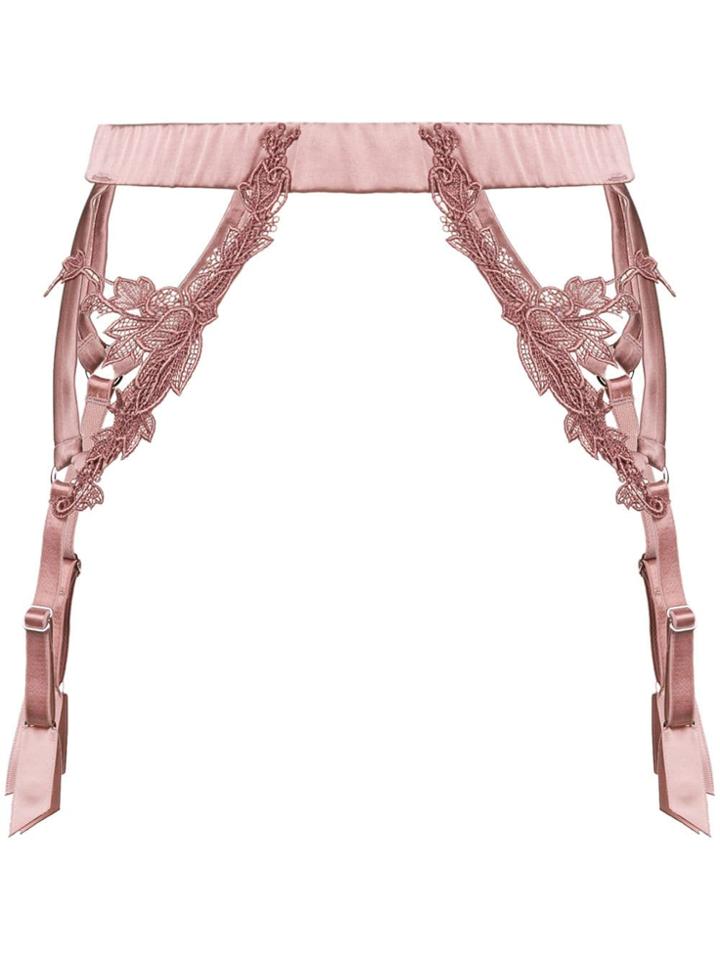 Fleur Of England Desert Rose Suspender Belt - Pink