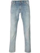 Nudie Jeans Co Slim-fit Jeans, Men's, Size: 34, Blue, Organic Cotton/spandex/elastane