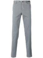 Pt01 Tapered Cropped Trousers, Men's, Size: 48, Grey, Cotton/elastodiene
