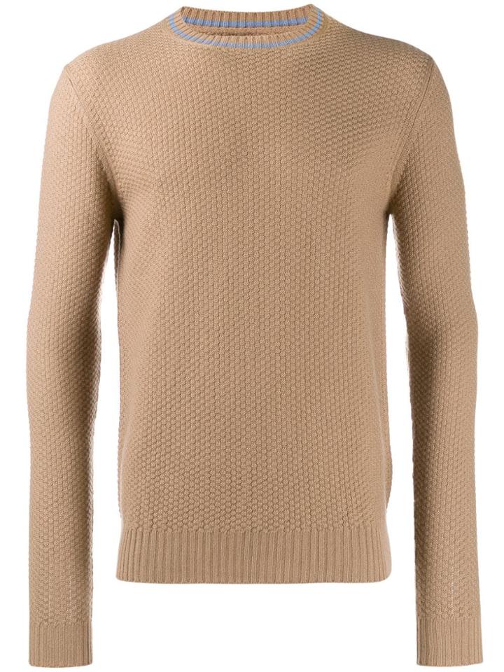 Prada Cashmere Knitted Jumper - Brown