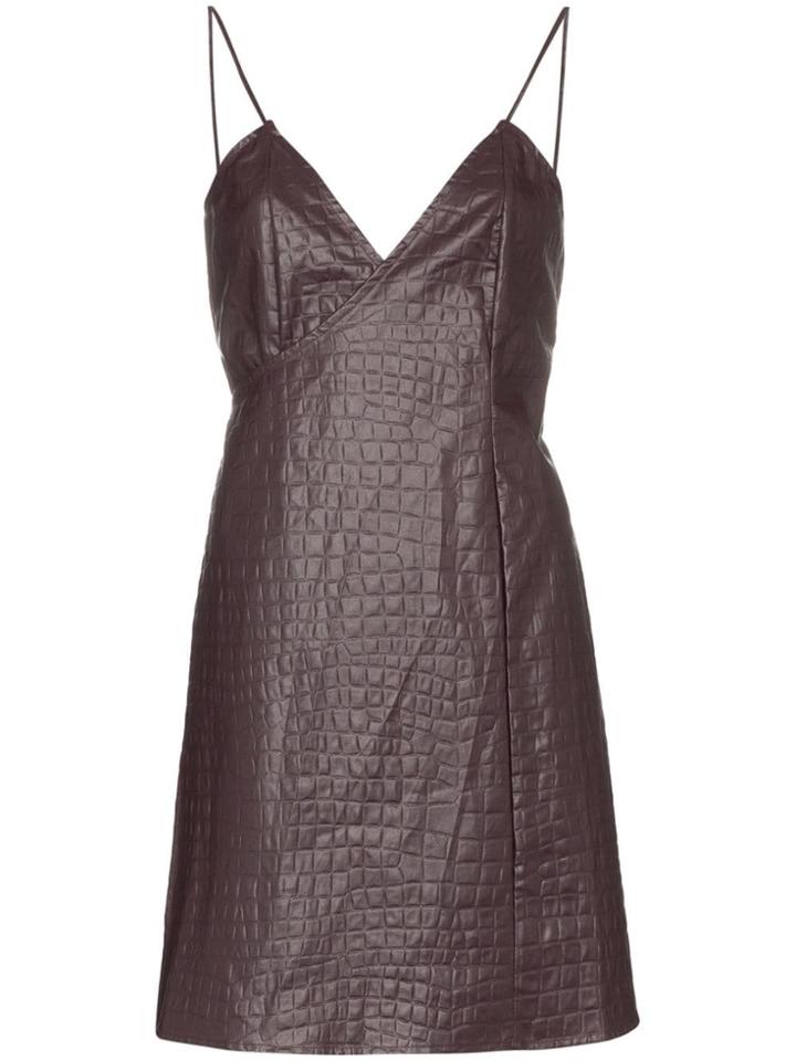 Beaufille Jupiter Embossed Mini-dress - Purple