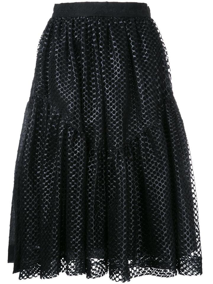 Jourden Full Midi Skirt, Women's, Size: 38, Black, Polyester