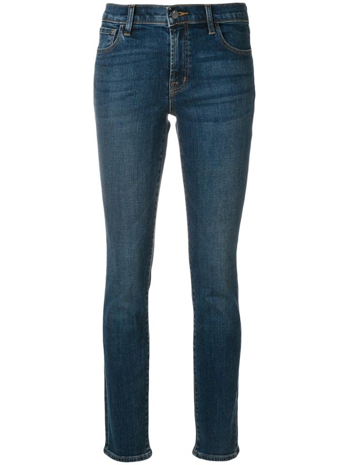 J Brand Slim Fit Denim Jeans - Blue