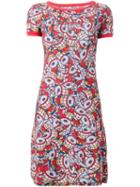 Walter Van Beirendonck Vintage 'puk Puk' T-shirt Dress, Women's, Size: Xs, Red