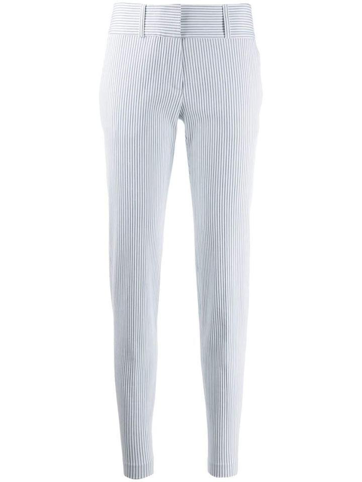 Max & Moi Striped Trousers - White