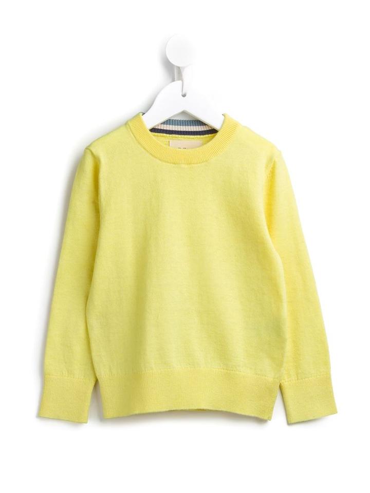Bellerose Kids Crew Neck Jumper, Boy's, Size: 12 Yrs, Yellow/orange