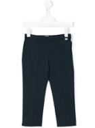 Il Gufo - Side Zip Trousers - Kids - Cotton/spandex/elastane - 10 Yrs, Blue