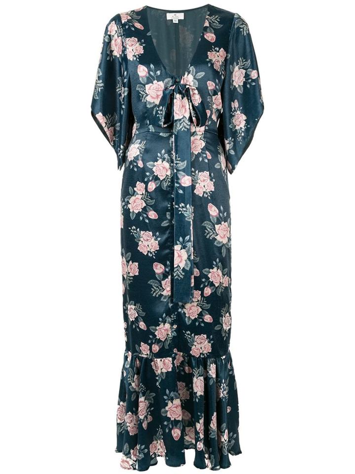 We Are Kindred Frenchie Tie Front Dress - Green