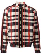 Christian Pellizzari Checked Jacket, Men's, Size: 52, Black, Cotton/polyamide/spandex/elastane/viscose