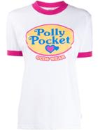 Gcds Polly Pocket Logo Print T-shirt - White