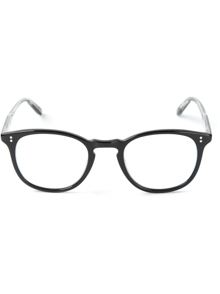 Garrett Leight 'kinney' Optical Glasses - Black