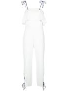 Nk Ruffle Jumpsuit - White