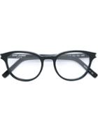 Saint Laurent Eyewear - Classic Round Frame Glasses - Unisex - Acetate - One Size, Black, Acetate
