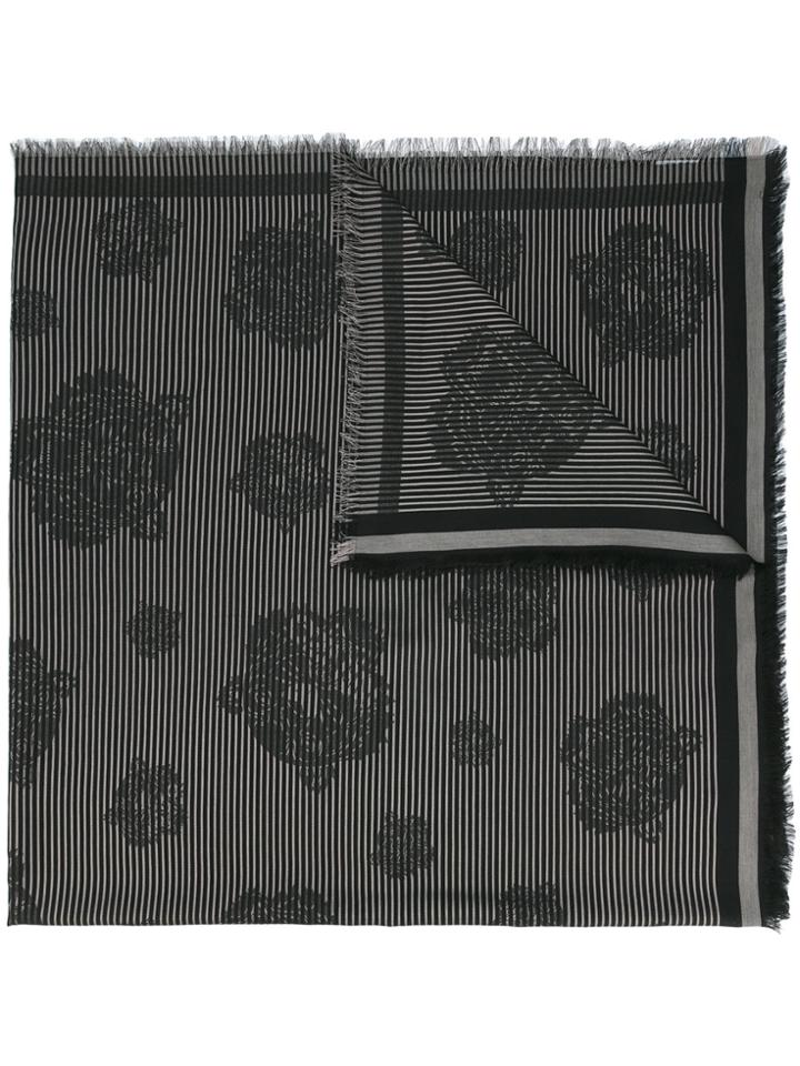 Kenzo Multi Tiger Scarf - Black