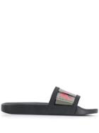 Dsquared2 Punk Slide Sandals - Black