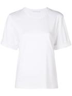 Neil Barrett Turned-up Sleeve T-shirt - White