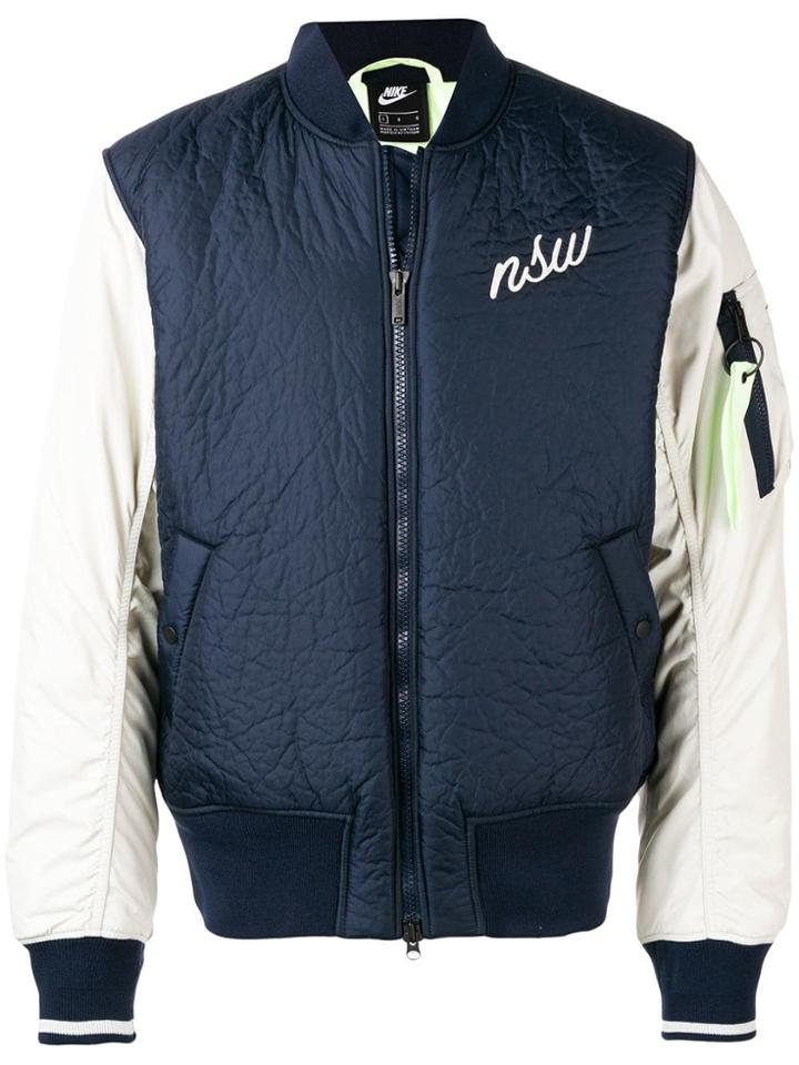 Nike Nsw Bomber Jacket - Blue