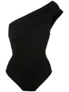 Haight One Shoulder Swimsuit - Black