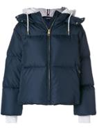 Tommy Hilfiger Flag Patch Puffer Jacket - Blue