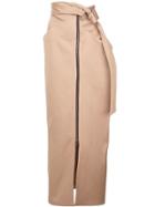 Maticevski Monument Skirt - Neutrals