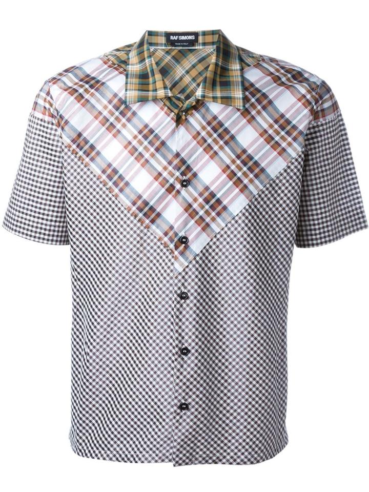 Raf Simons Patchwork Shirt - Multicolour