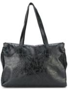 Prada Vintage Embossed Tote