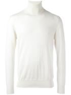 Jil Sander Turtle Neck Jumper, Men's, Size: 48, Nude/neutrals, Wool/silk